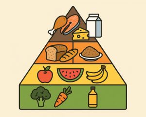 que es la piramide alimenticia