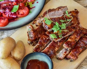 receta costillas al horno jugosas