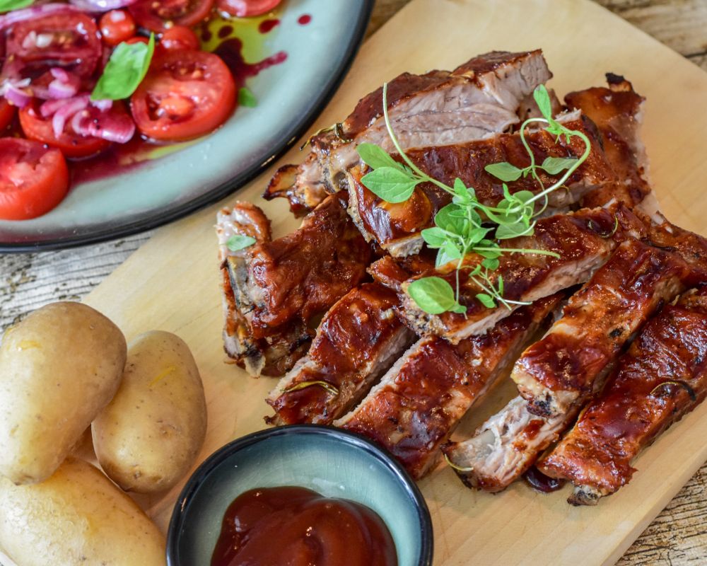 receta costillas al horno jugosas