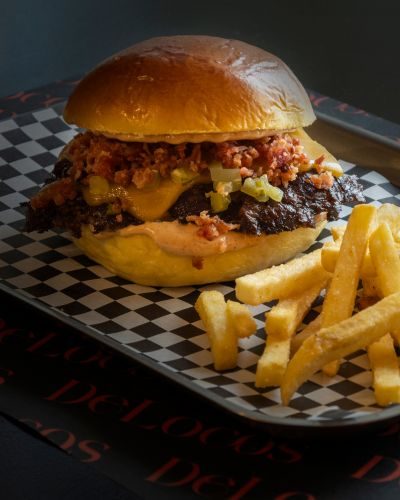 hamburguesa bacon